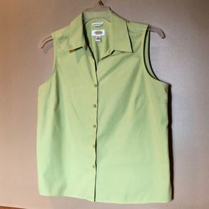 Talbots size 14 sleeveless wrinkle resistant top